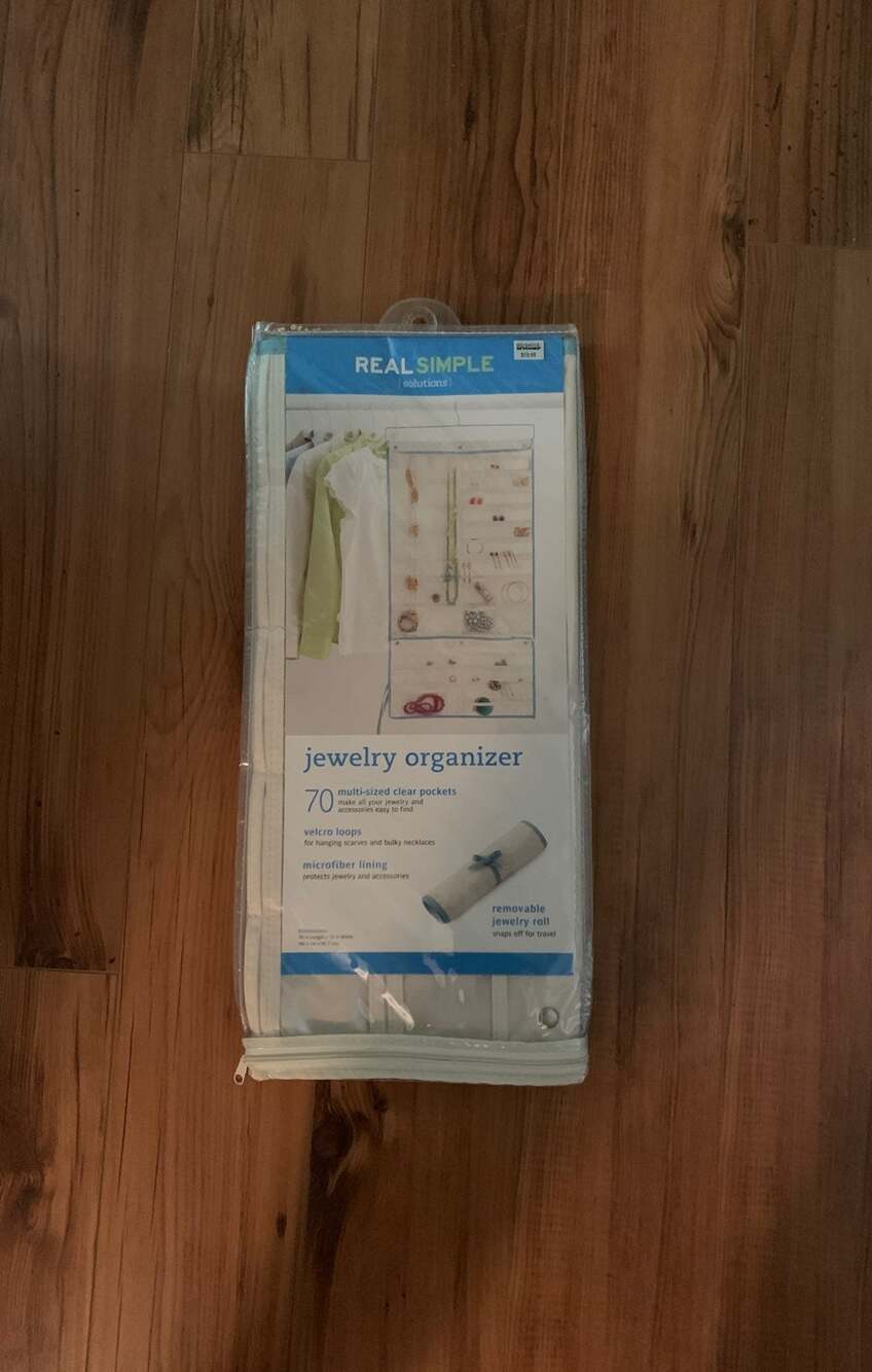 Real Simple Hanging Jewelry Organizer
